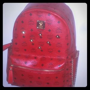 Red Mcm Bag